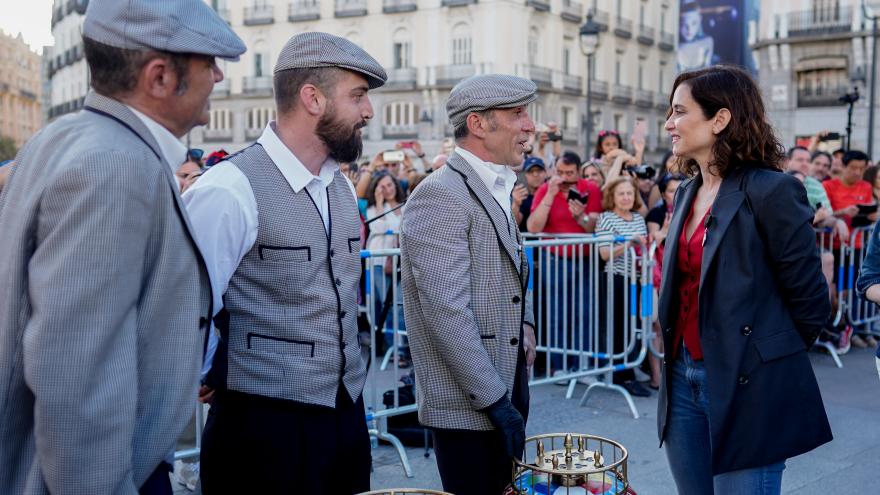 La presidenta en los actos