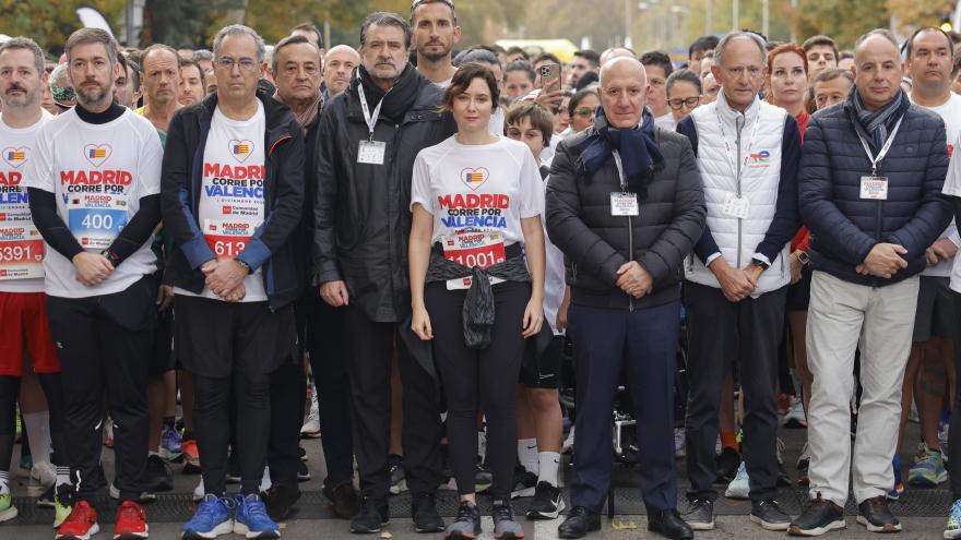 La presidenta en la carrera