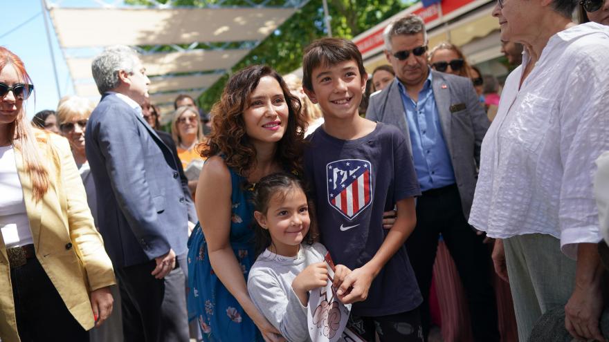 La presidenta en el acto