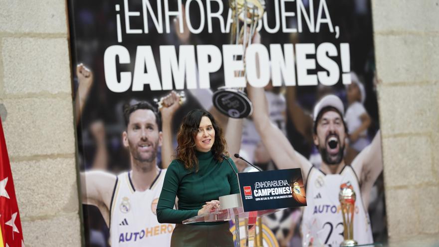La presidenta durante la presentación