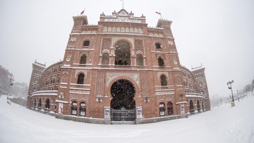 Nieve en Las Ventas