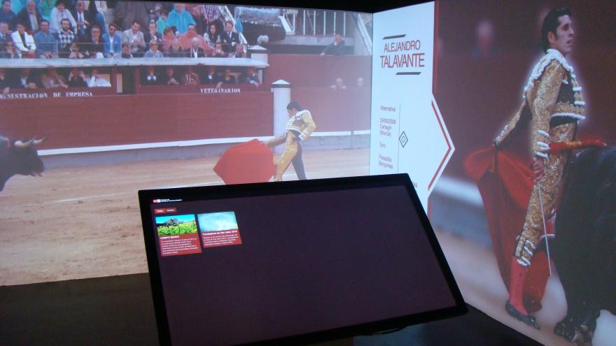 Sala Inmersiva en el Museo Taurino de la Comunidad de Madrid