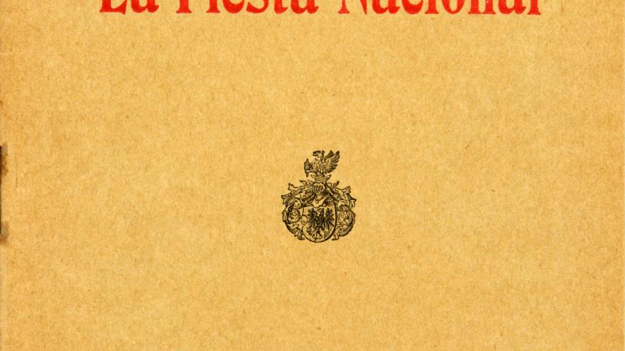Portada de "La Fiesta Nacional" de Manuel Machado