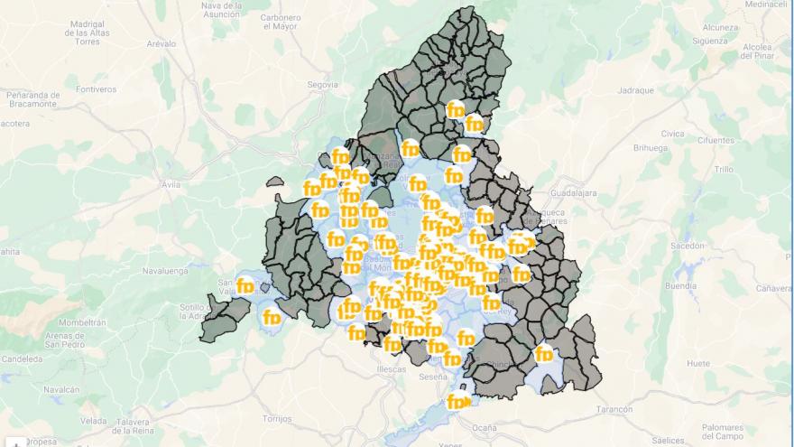 Mapa campus FP