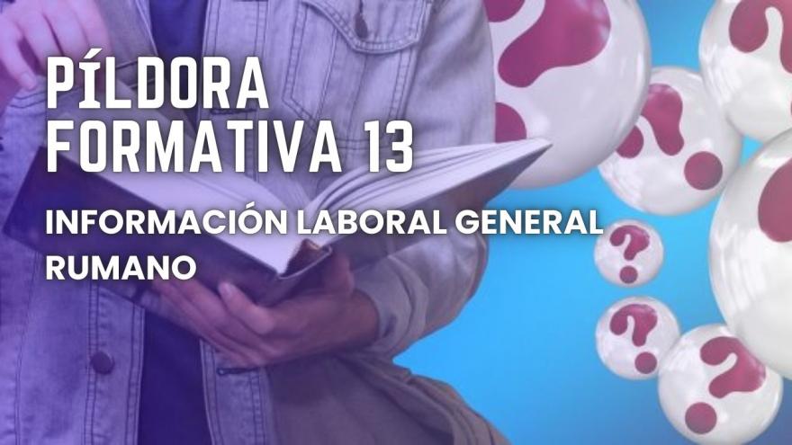 Gráfico Píldora formativa información general rumano