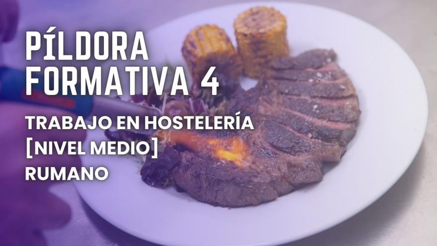Gráfico Píldora formativa hostelería marroquí nivel medio