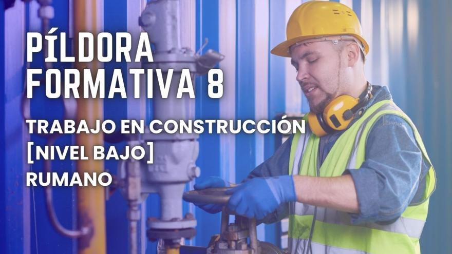 Gráfico Píldora formativa construcción rumano nivel bajo