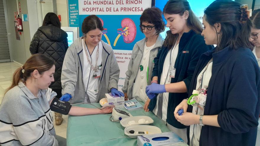 Día Mundial del Riñón en el Hospital de La Princesa