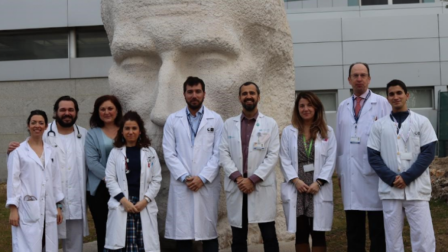 Imagen de parte de los integrantes de la Unidad de Asma Garve del Hospital Universitario Ramón y Cajal