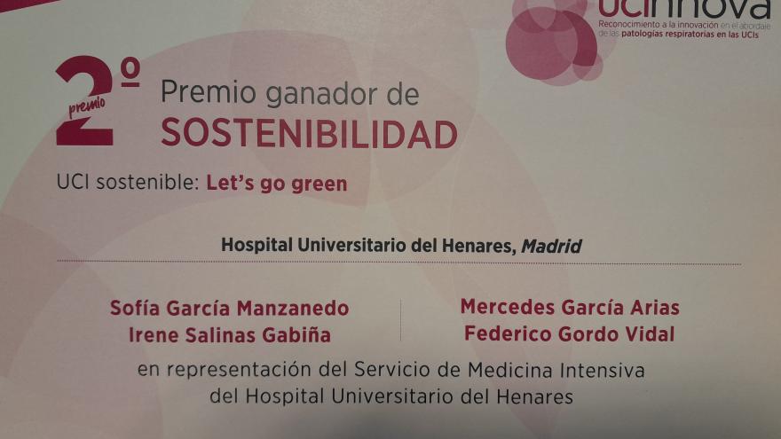 Premio de sostenibilidad