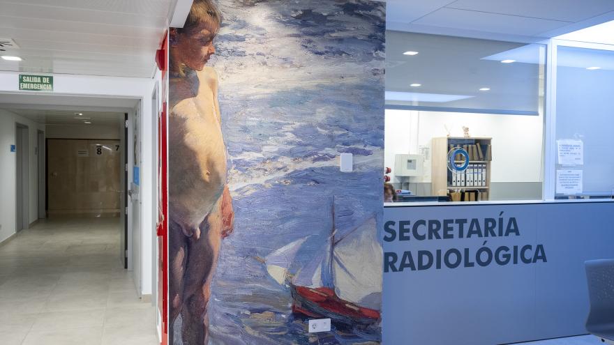 Sala de espera de radiología 