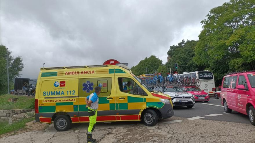 El dispositivo sanitario de SUMMA 112 en la Vuelta Ciclista