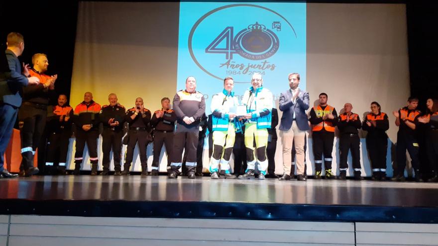 Reconocimiento al SUMMA 112 en el 40 Aniversario de la Protección Civil de Mejorada del Campo