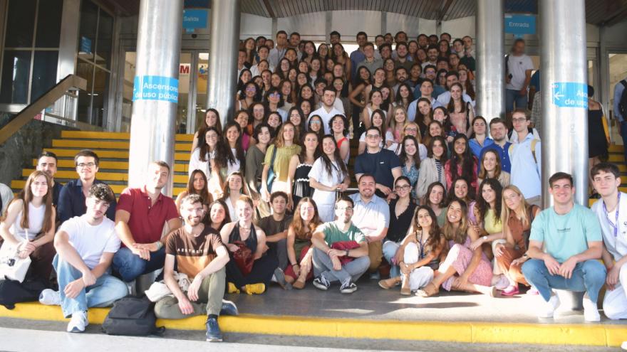 Imagen de grupo de los Residentes en el Hospital Universitario Ramón y Cajal