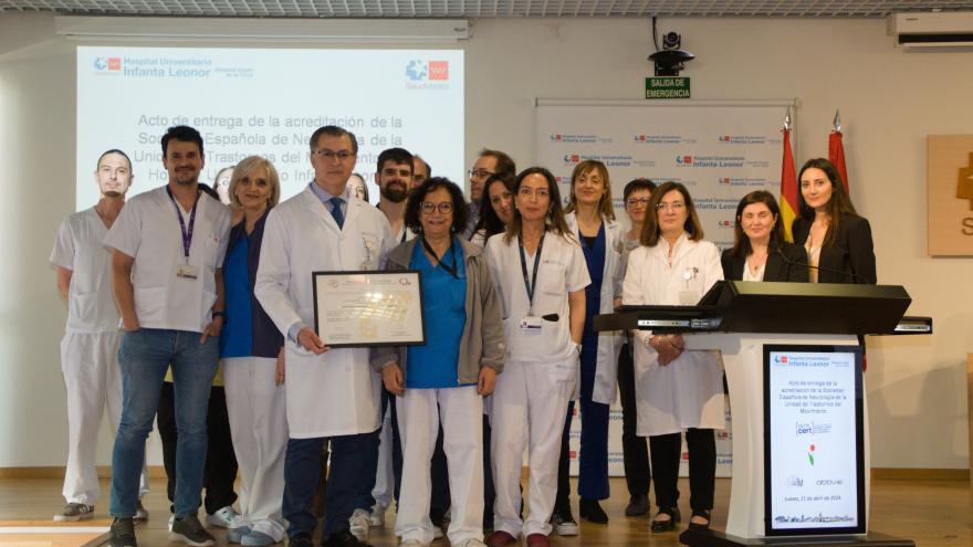 Acreditación Neurología Hospital Universitario Infanta Leonor