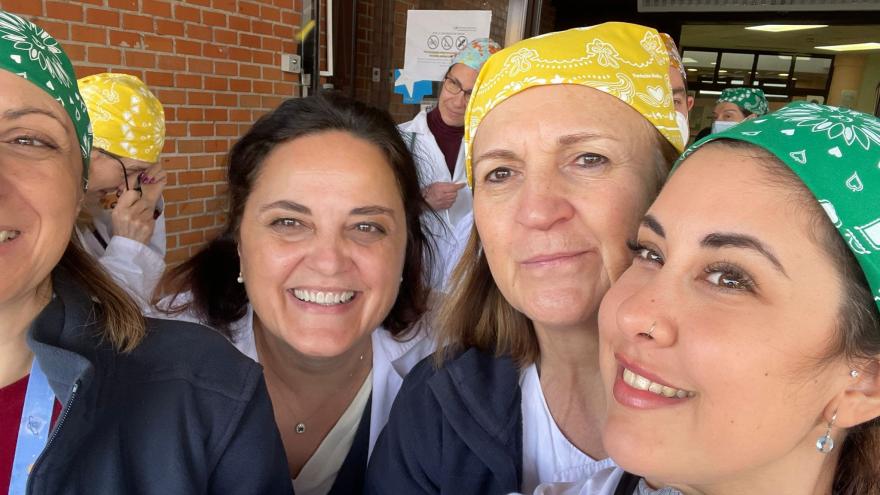 Profesionales del Centro de Salud Brújula