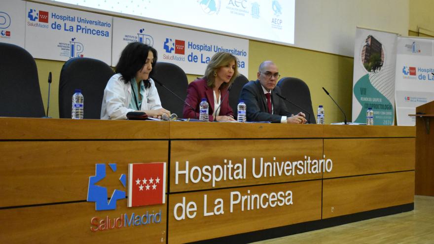 Un momento de la inauguración de la VII Reunión de Coloproctología