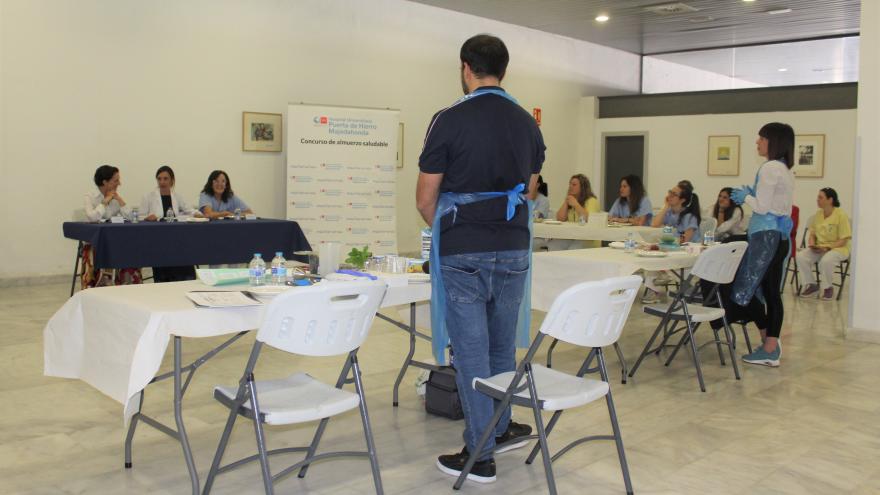 Concurso de almuerzo saludable dentro de las actividades de la Semana de la Salud