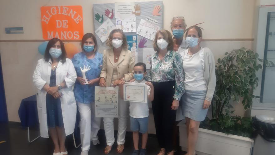 Mario Gómez de las Heras, de 6 años, Centro de Salud Los Rosales de la Dirección Asistencial Centro