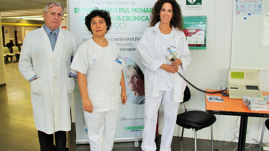 Integrantes del Servicio de Neumología