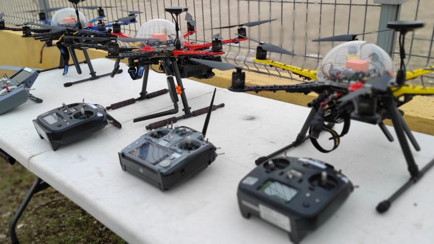 Drones desarrollados en el proyecto Faster