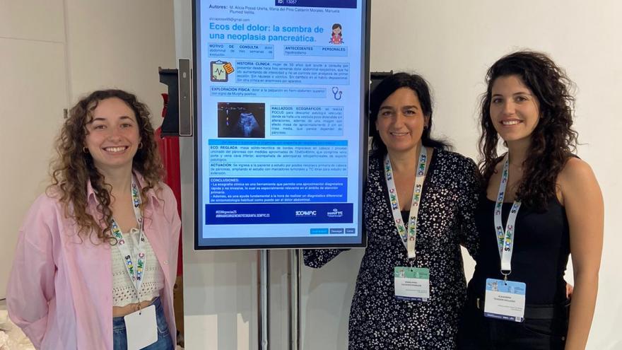 Participantes en las jornadas de ecografía
