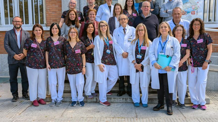 Alumnos complutenses formados Hospital Infanta Leonor ECOE Clínico
