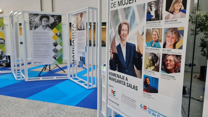 Paneles de la exposición