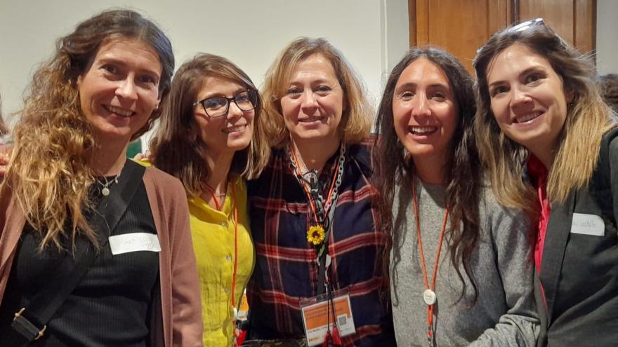 Profesionales del Hospital que participaron en el encuentro