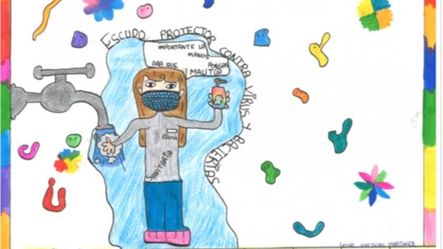 Dibujo ganador de Leyre Ovejero Martínez 