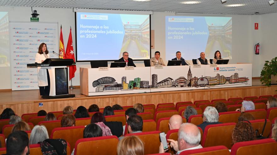 Homenaje Jubilados Hospital Universitario Infanta Leonor