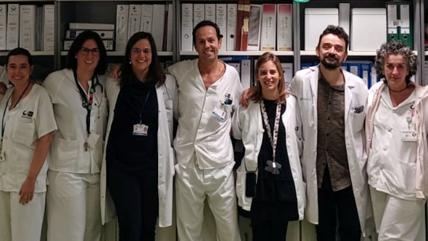 Imagen de parte de los integrantes de la Unidad de Fibrosis Quística del Hospital Universitario Ramón y Cajal