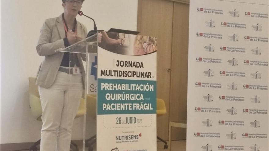 Clausura la jornada la gerente asistencial de Hospitales de la Comunidad de Madrid, Mercedes Navío Acosta