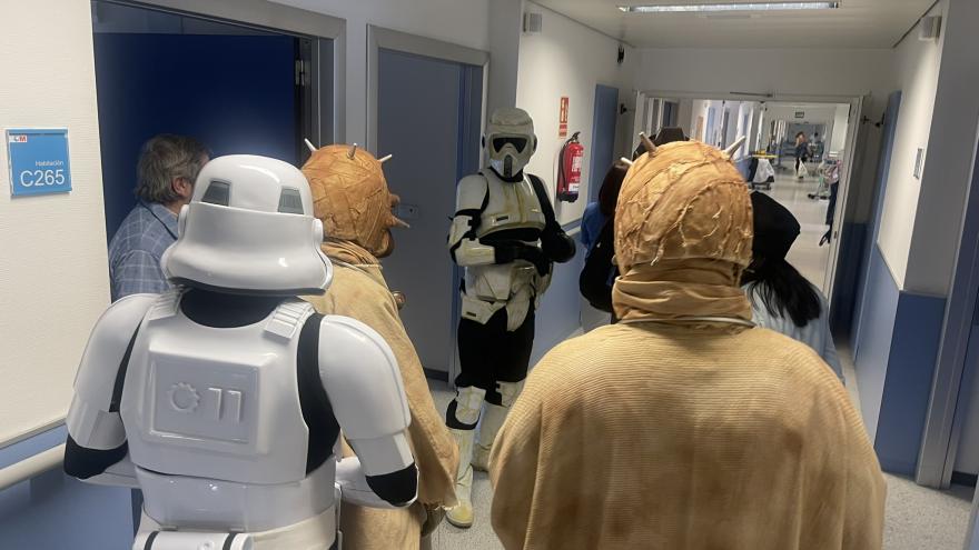 El universo Star Wars anima el maratón de donación de sangre en el HUIC
