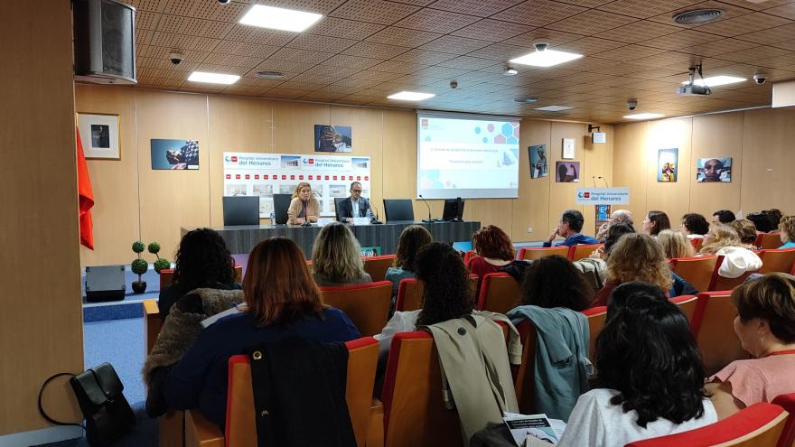 salón de actos del Hospital Henares durante la jornada de Direcciones Asistenciales de Atención Primaria