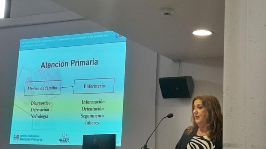 charla en la jornada de enfermedad renal crónica de la Dirección Asistencial Sureste
