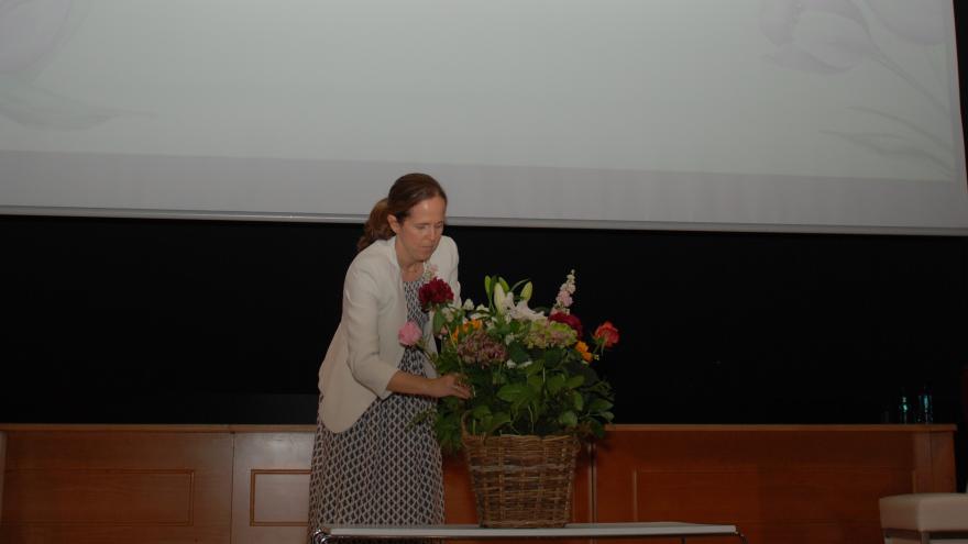 Homenaje floral