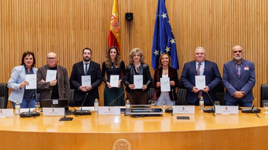 presentación del libro blanco en el congreso