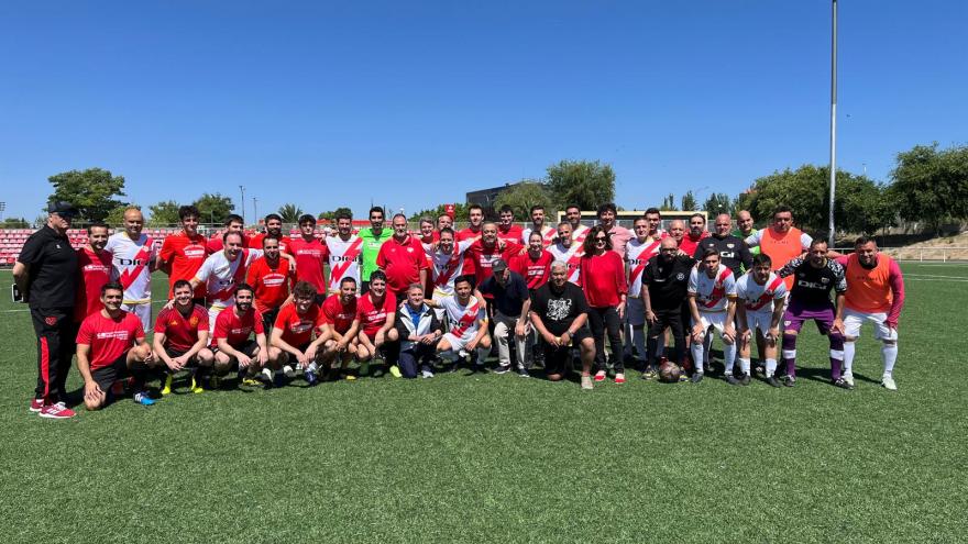 Séptimo Partido Hospital Universitario Infanta Leonor con la Asociación de Veteranos del Rayo Vallecano	