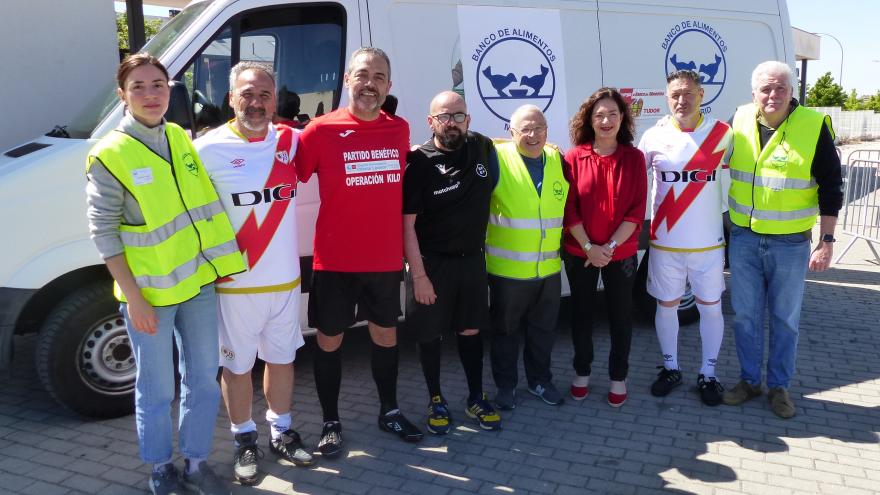 Séptimo Partido Hospital Universitario Infanta Leonor con la Asociación de Veteranos del Rayo Vallecano	