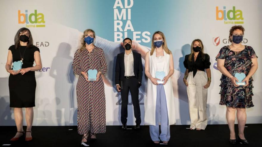 Profesionales de Enfermería distinguidas en los I Premios Admirables