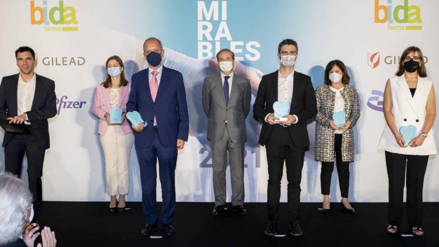 Profesionales de Farmacia distinguidos en los I Premios Admirables