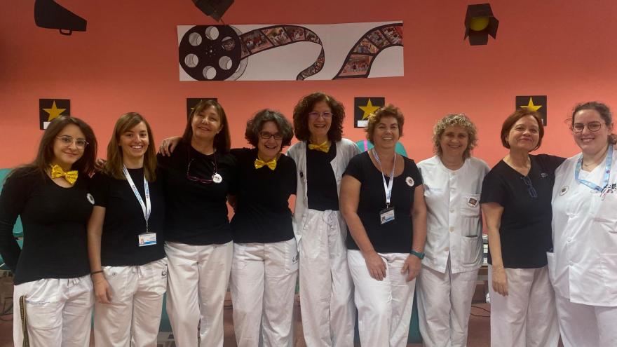 El acto estuvo atendido por las profesionales del Banco de Sangre