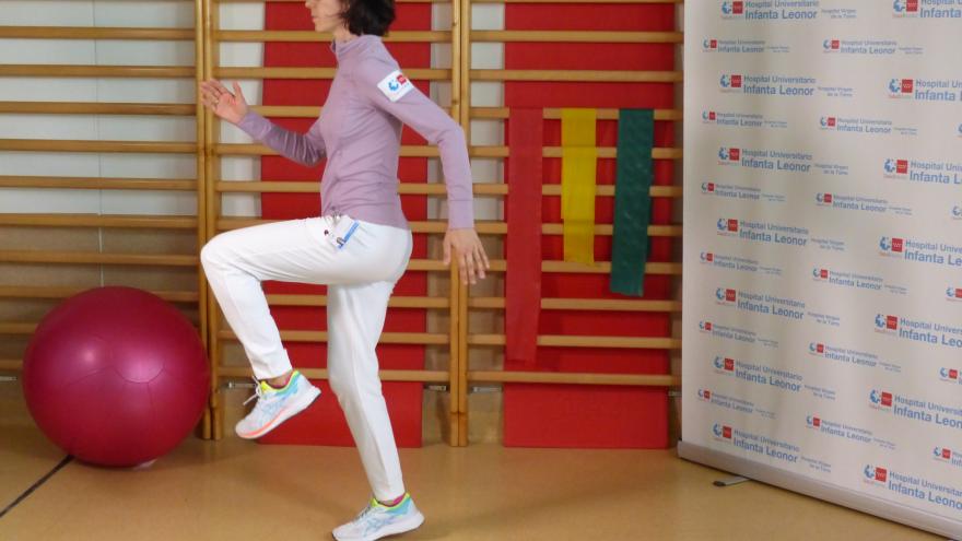Ejercicios aeróbicos y de fuerza (Hospital Universitario Infanta Leonor)