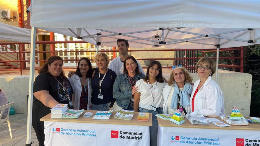 stand en la Semana del Deporte de Rivas Vaciamadrid