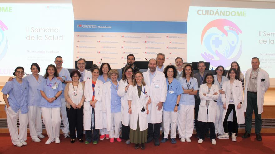 Sesión clínica general dentro de las actividades de la Semana de la Salud