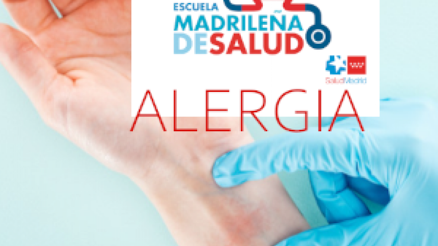 Mano de personas afectada de alergia
