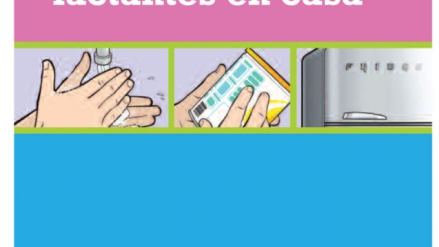 Portada de la publicación de la OMS sobre preparación de biberones en casa