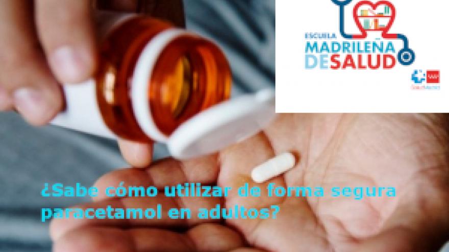primer plano de unas manos y un bote de medicamentos