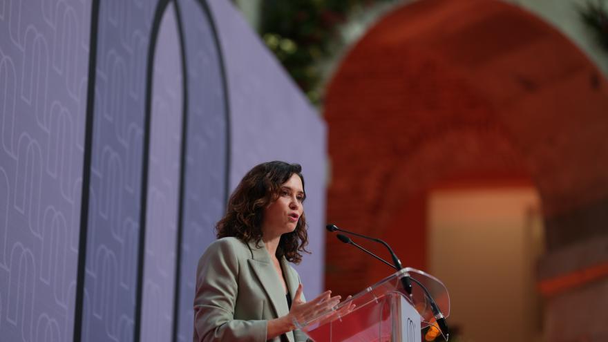 La presidenta Isabel Díaz Ayuso